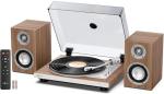 1 BY ONE Automatic HiFi Vinyl Turntable with Speakers