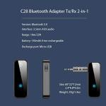 C28 Bluetooth 5.0 Wireless Adapter for Audio Devices