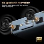 Bluetooth Vinyl Record Player with Stereo Speakers