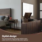 Retros piler 3-Speed Turntable with Bluetooth and Stand