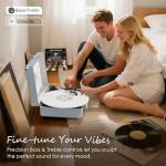 Bluetooth Vinyl Record Player with Stereo Speakers