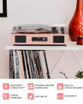 Retro Bluetooth Vinyl Record Player with Enhanced Speakers