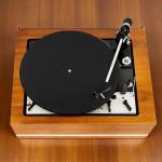 Set of 3 Black Felt Turntable Slipmats