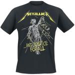 Metallica Justice For All Black Cotton Tee