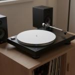 White Vinyl Slipmat for Turntables - Anti-Static Pad