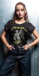 Metallica Justice For All Black Cotton Tee