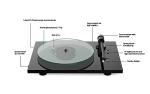 Pro-Ject T2 W Wireless Hi-Fi Turntable with Rainier