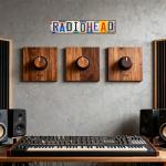 Radiohead Metal Tin Sign - Music Room Decor