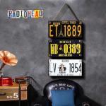 Radiohead Metal Tin Sign - Music Room Decor