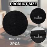 2-Pack Anti-Slip Turntable Slip Mats