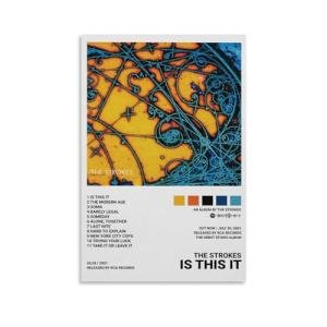 The Strokes "Is This It" Canvas Art Print