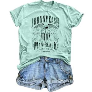 Women's Retro Country Music Tee - Short Sleeve