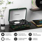 Portable Bluetooth 3-Speed Vinyl Record Player