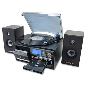 LoopTone 10-in-1 Bluetooth Vintage Vinyl Record Player