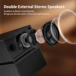 Bluetooth Turntable with 2 Speakers and RCA Output