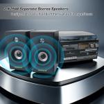 LoopTone 10-in-1 Bluetooth Vintage Vinyl Record Player