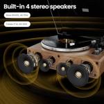 XJ-HOME All-in-One Bluetooth Vinyl Record Player