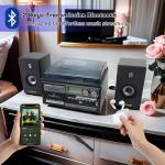 LoopTone 10-in-1 Bluetooth Vintage Vinyl Record Player
