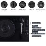 Bluetooth Vinyl Record Player with Built-in Speakers