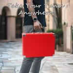 Victress Portable Vinyl Record Player with Bluetooth