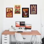 Vintage Rock Band Posters - Retro Wall Art Decor