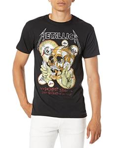 Metallica Vintage Shortest Straw Graphic T-Shirt