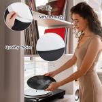 12-Inch Anti-Slip White Felt Turntable Slipmat