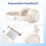 Botesty Over-Ear Foldable Headphones with Mic