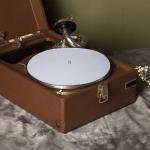 12-Inch Anti-Slip White Felt Turntable Slipmat
