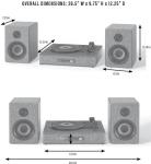 Crosley Alto Bluetooth Turntable with Stereo Speakers