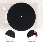 2-Pack Anti-Slip 12in Vinyl Turntable Mats