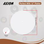 White Acrylic Turntable Mat for Vinyl Records