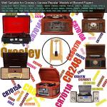 3 Pack Vinyl Record Player Needle Replacement Set