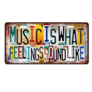 Vintage Music Room Wall Art - Inspirational Quotes