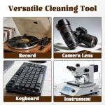 Vinyl Record Cleaning Kit with Velvet Brush