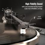 Classic All-in-One Turntable with Bluetooth Speakers
