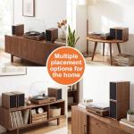 Vintage Turntable with Bluetooth and Dual Speakers