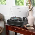 Classic All-in-One Turntable with Bluetooth Speakers