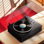 Classic All-in-One Turntable with Bluetooth Speakers