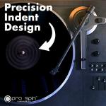 Black Acrylic Turntable Mat for 12" Vinyl