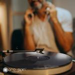 Black Acrylic Turntable Mat for 12" Vinyl