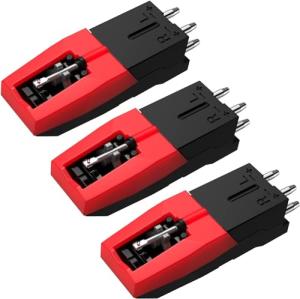 Universal Vinyl Record Player Replacement Needles (3 Pack)