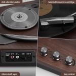 Retrospiler 3-Speed Turntable with Bluetooth Speakers