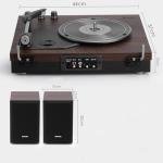 Retrospiler 3-Speed Turntable with Bluetooth Speakers
