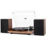 1byONE Bluetooth Turntable with Speakers and Auto Off