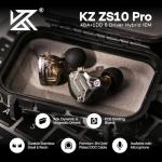 Linsoul KZ ZS10 Pro HiFi Wired Earbuds