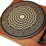 TazStudio Cork Turntable Mat for Vinyl Sound Enhancement