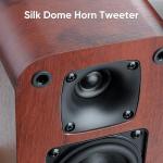 RIOWOIS Bluetooth Bookshelf Speakers for Vinyl Players