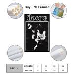 The Doors Canvas Poster – 12x18 Inch Decor