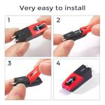 2-Pack Record Player Needle Replacement for Various Brands